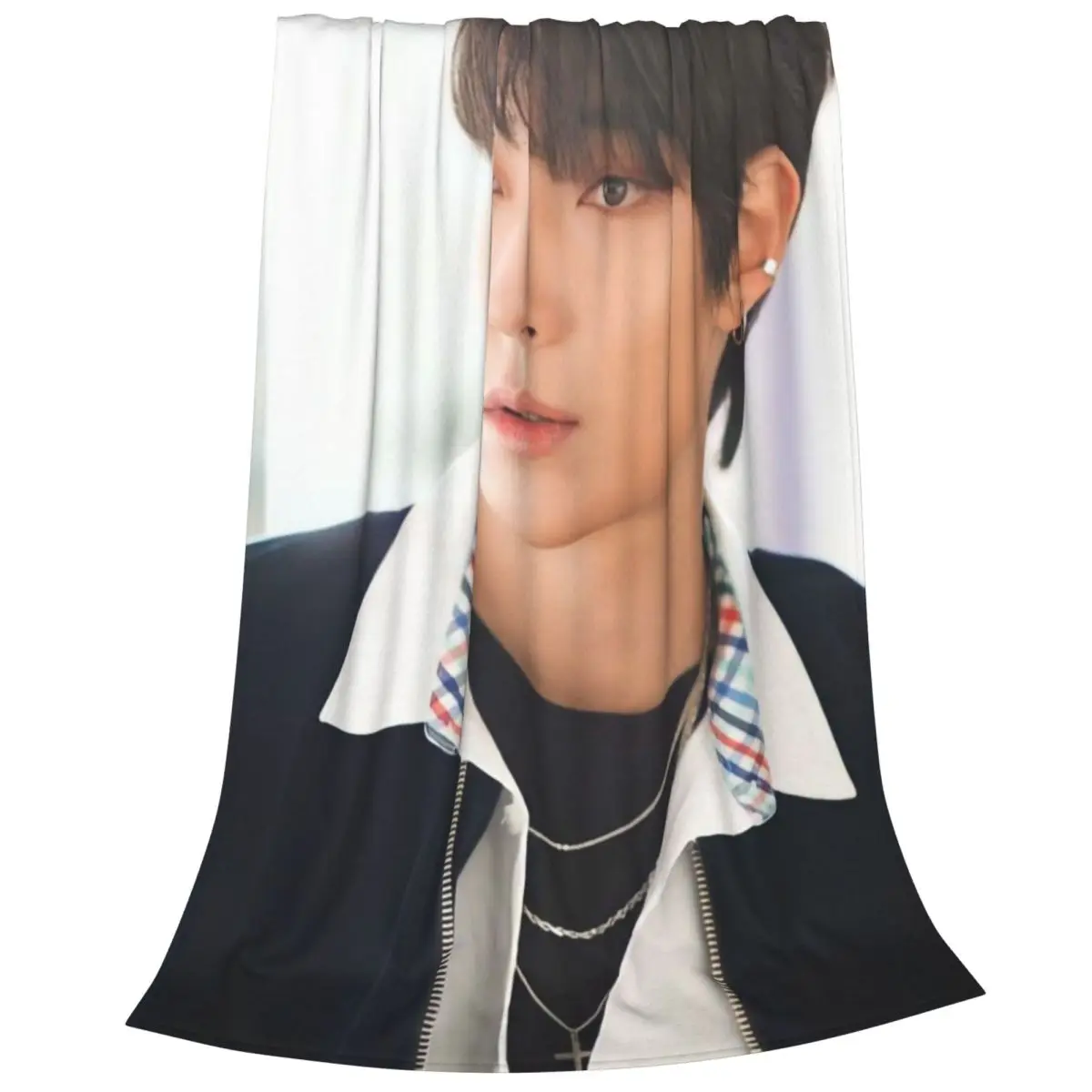 Hwang In Yeop Blanket Sofa Bedroom Bed Home Office Nap Blanket Car Travel Picnic Blankets Gift