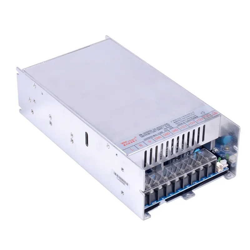 

PFC Function 600W Power Supply 12V To 220V Integrated Machine Power Supply 12V53A High-power Switching Power Supply