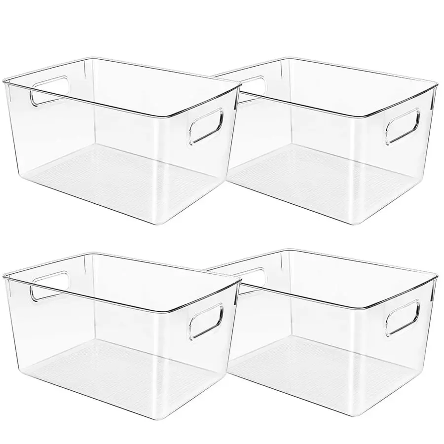 

Пластиковые контейнеры для хранения, органайзеры для кладовой и кухни, контейнеры для организации пространства, для холодильника