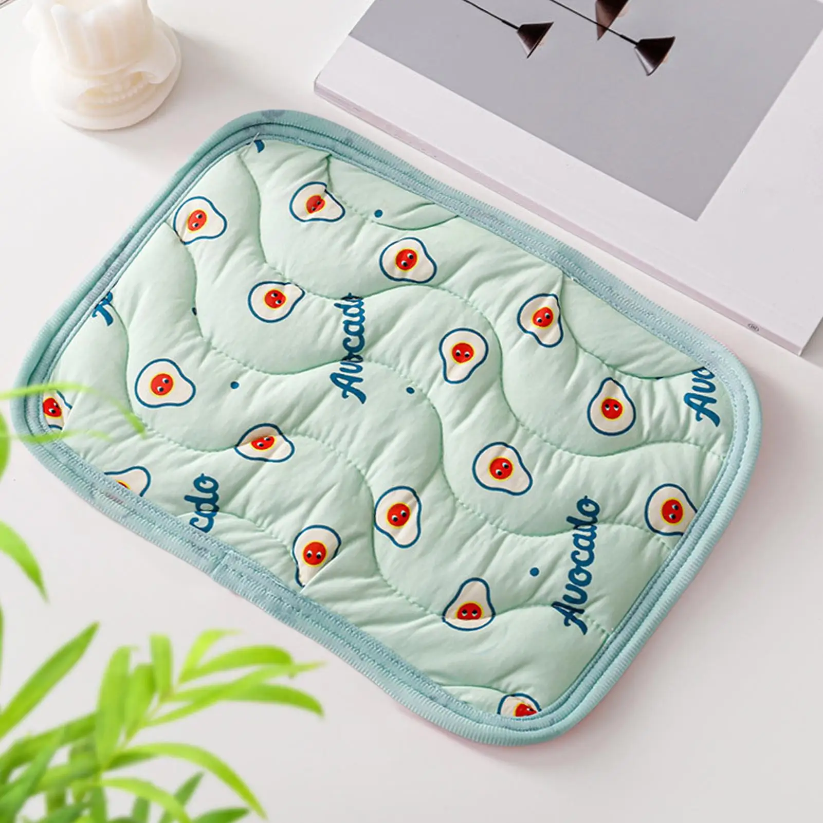 Small Pet Cooling Mat Washable Sleeping Pad Guinea Pig Rabbits Hamster Hedgehog Cool Blanket Summer Chill Bed Travel Home view 2