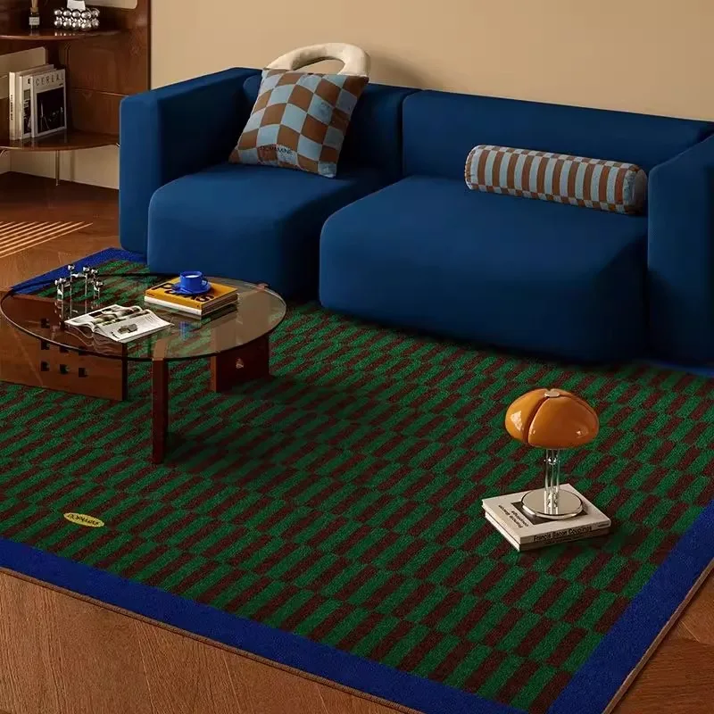 

Large Area Living Room Carpet Creative Geometric Pattern Bedroom Rugs Fashion Minimalism Home Decoration Coffee Table Mats Tapis