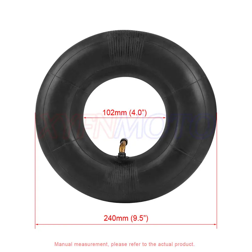 2pcs 410/350-4 4.10/3.50-4 4.10-4 410-4 3.50-4 350-4 Inner Tube Metal Valve Tire for Hand Truck Electric Tricycle Wheelbarrows