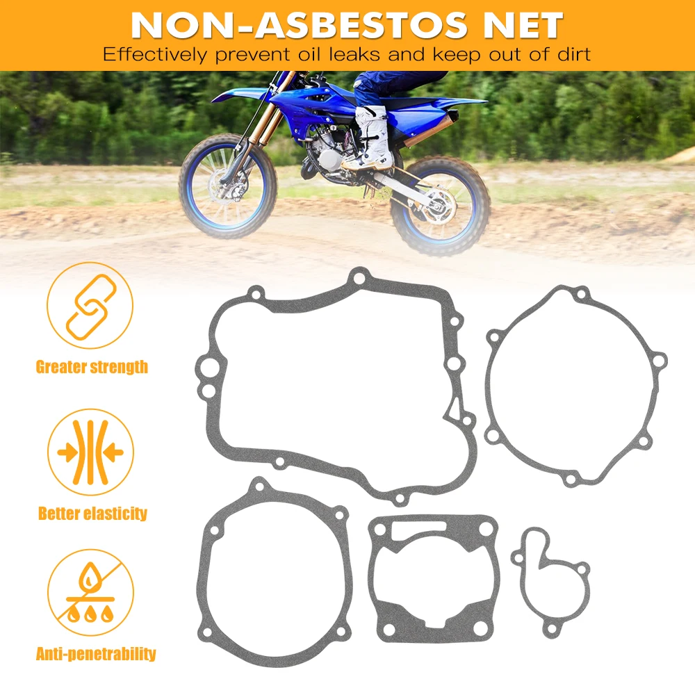 NiceCNC For Yamaha YZ85 YZ 85 2002-2018 2017 2016 2015 2014 Motorcycle Complete Engine Gasket Kit Set Dirt Bike Engine Parts