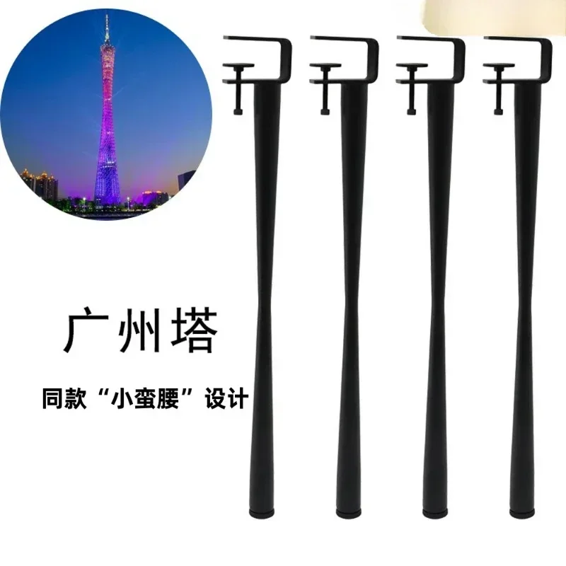 

No punching adjustable table leg bracket simple metal retractable