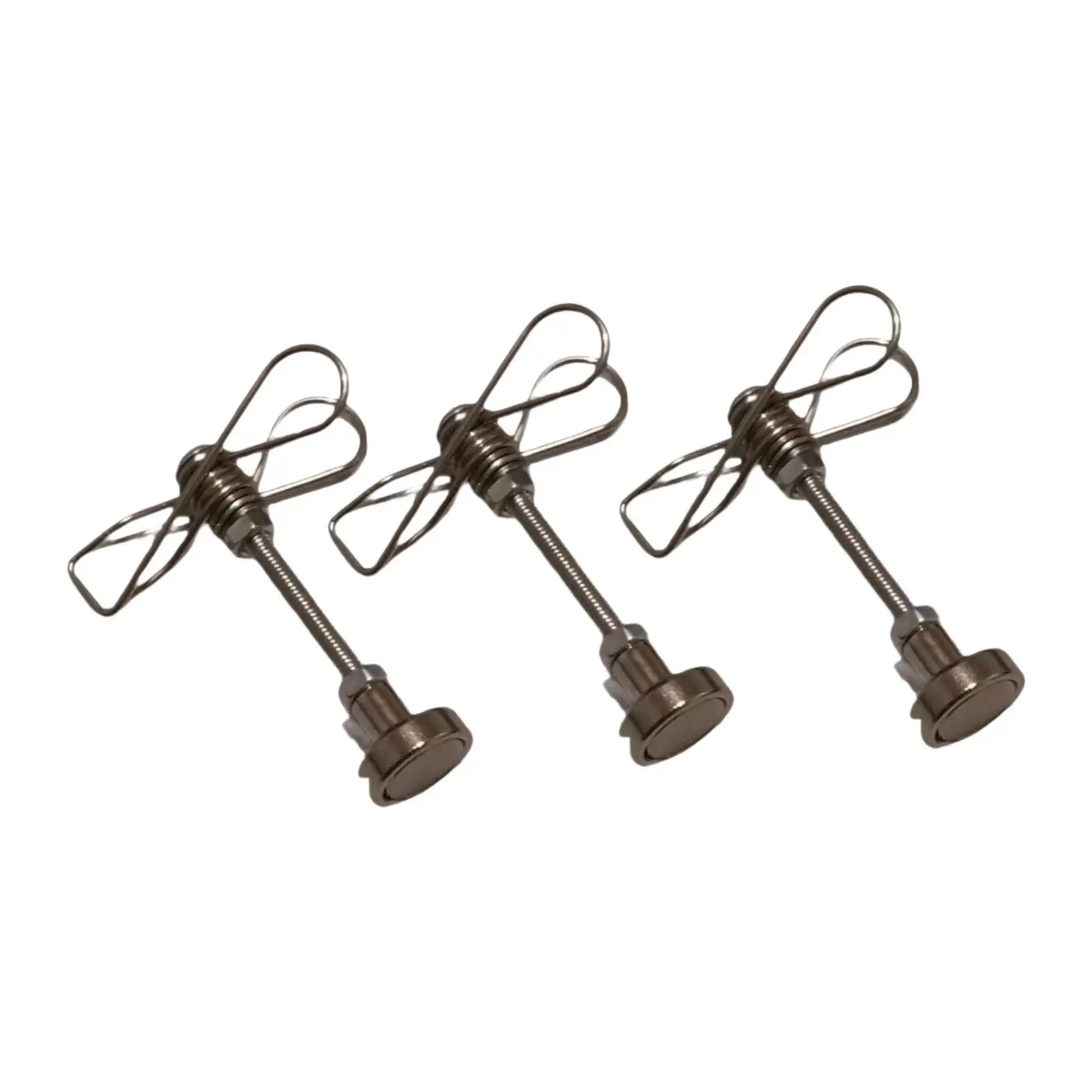3x Magnetic Incense Coil Clips Easy to Use Sturdy Portable Incense Stick Stand Clamp for Living Room Bedroom Summer Home Camping