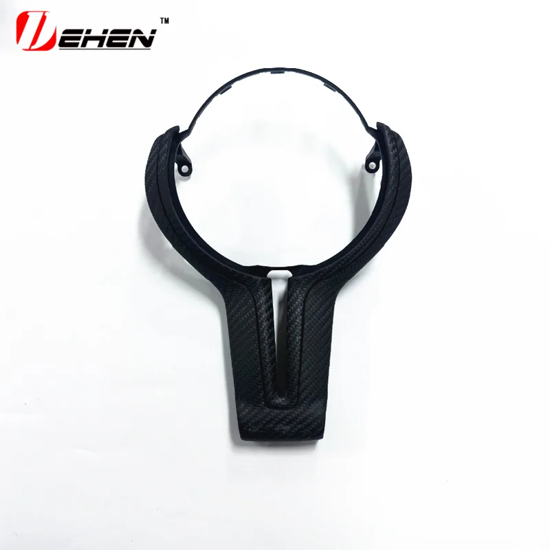 لسيارات BMW M2 M3 M4 F80 F82 F83 F87 Alcantara ألياف الكربون الحقيقية والعتاد قاعدة المقبض فرملة اليد لوحة أدوات الكسوة