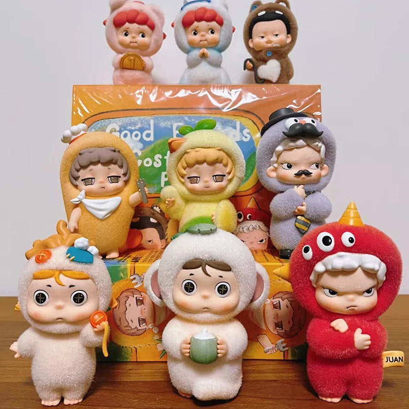 

Hyeone Good Friend Costume Party Series Blind Box Anime Figure Guess Bag Ornament Figurines Desktop Dolls Model Girls Gift