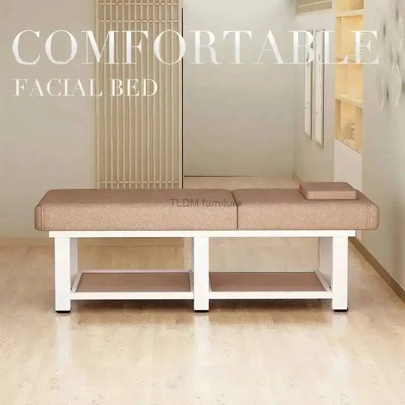 

Tables Beauty Special High-end Bed Salon Massage Massage Beds Physiotherapy Home Bed with Hole Folding Embroidery Spa Bed Bv