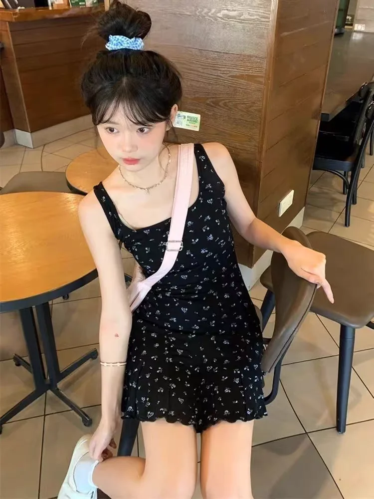 

Ночное белье из чистого хлопка, милый и милый комплект из спортивного белья для женщин, новинка 2025, весенний комплект с подплечниками, удобные брюки