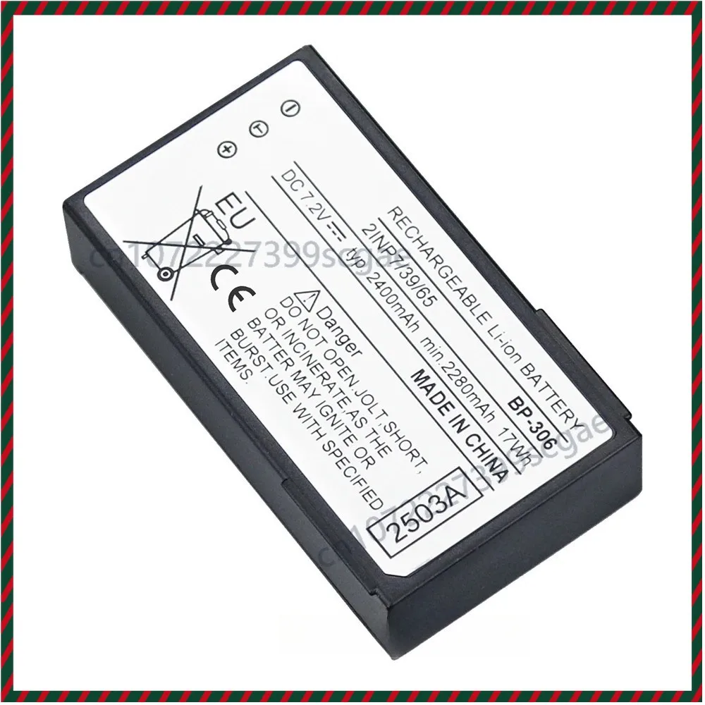 nice BP-306 7.2V 2400mAh Replacement Li-ion Battery for Icom IC-M94D IC-M94DE Radio