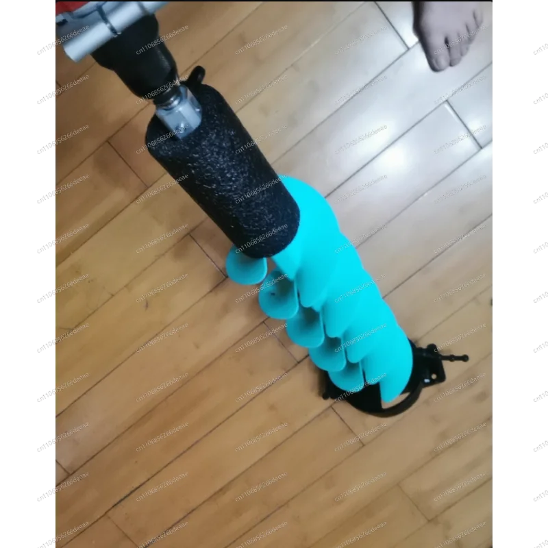 YbjIce Fishing Drill Bit – Floating Ice Auger Bit, Fast Ice Breaking with Durable Alloy Blades