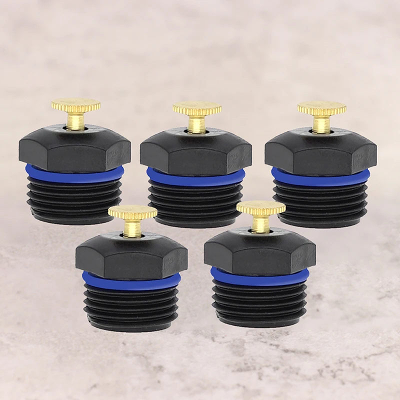 5 buah 1/2 inci dapat disesuaikan Sprinkler benang semprot Nozzle taman rumput Drip sistem irigasi Kit peralatan taman rumah