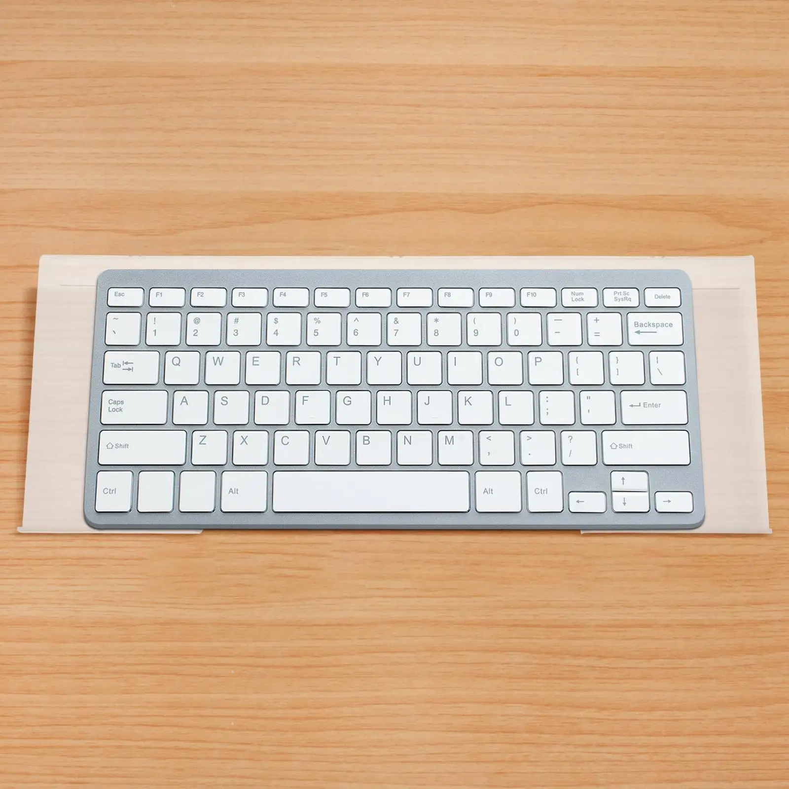 علبة لوحة مفاتيح أكريليك شفافة لكرسي المكتب وملحقات الكمبيوتر أنيقة وسهلة التركيب وتوفير المساحة