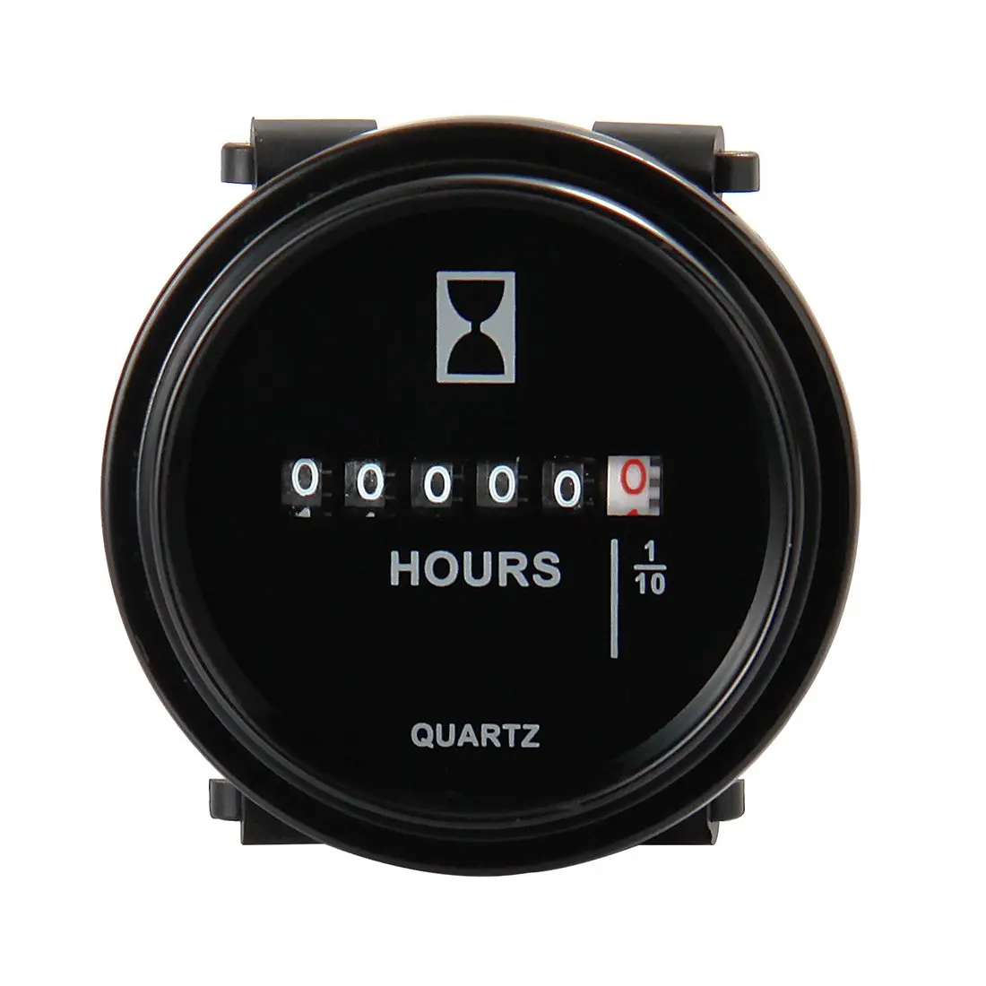 SH-1 12V 24V DC Newest Digital Round Timer 6 Digits Hour Meter CE Certified  for Engine Generator Air Compressors