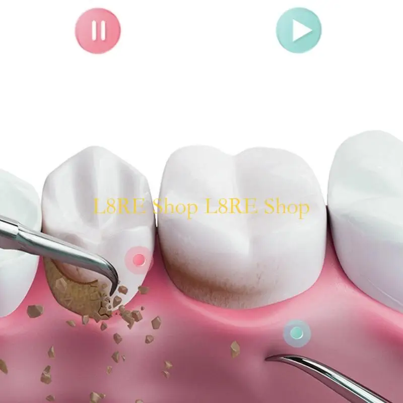 L8RE Orals Advanced Orals Health Solution نظام خيط المياه الكهربائي مناسب لتطهير الفم الكامل