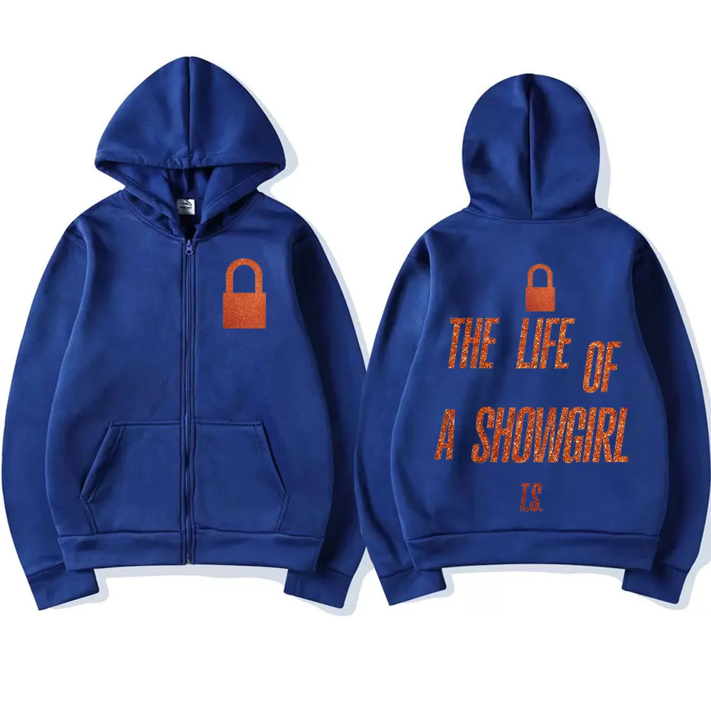 حياة فتاة الإستعراض ألبوم سستة هوديس الرجال النساء الملابس Harajuku زمم بلوزات طويلة الأكمام كنزة بغطاء رأس من الصوف معطف سترة