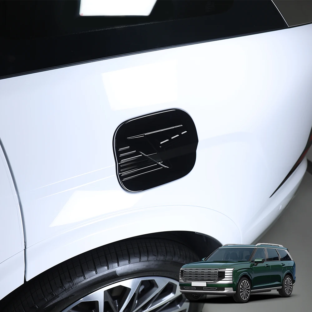 

For Hyundai Palisade 2025 2026 LX3 Car Exterior Fuel Gaso line Tank Oil Cap Trim Cover Styling Parts Covers LHD/RHD