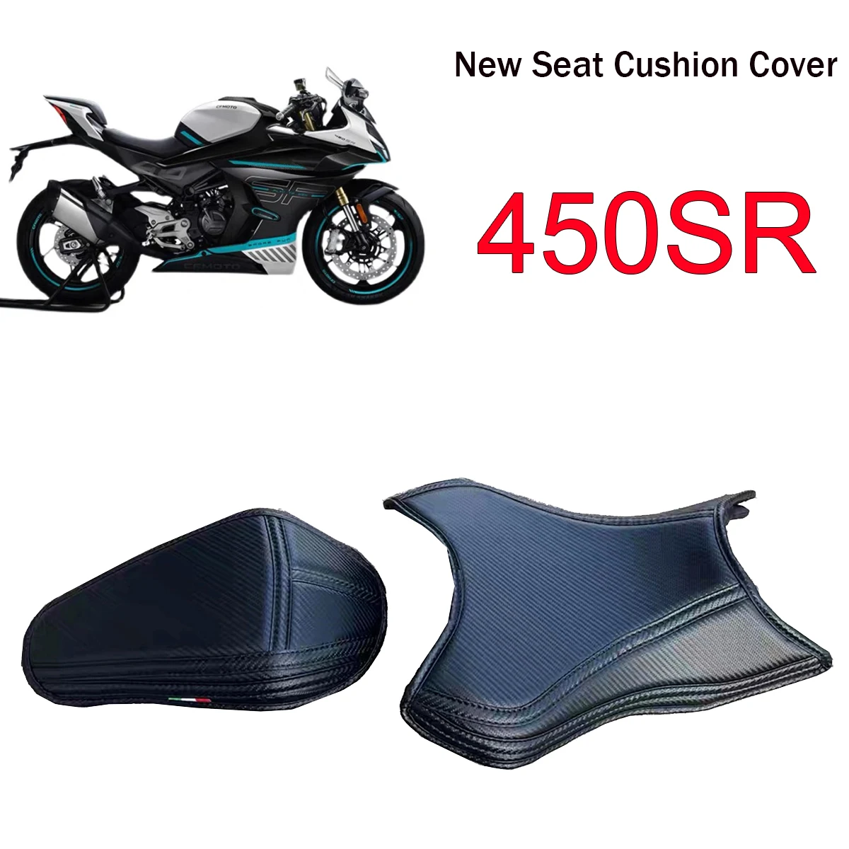 New Custom Cushion Soft Seat Cover Thickening and softening for CFMOTO 450SR SR450 CF450SR CF450 450 SR NK NK450 450NK