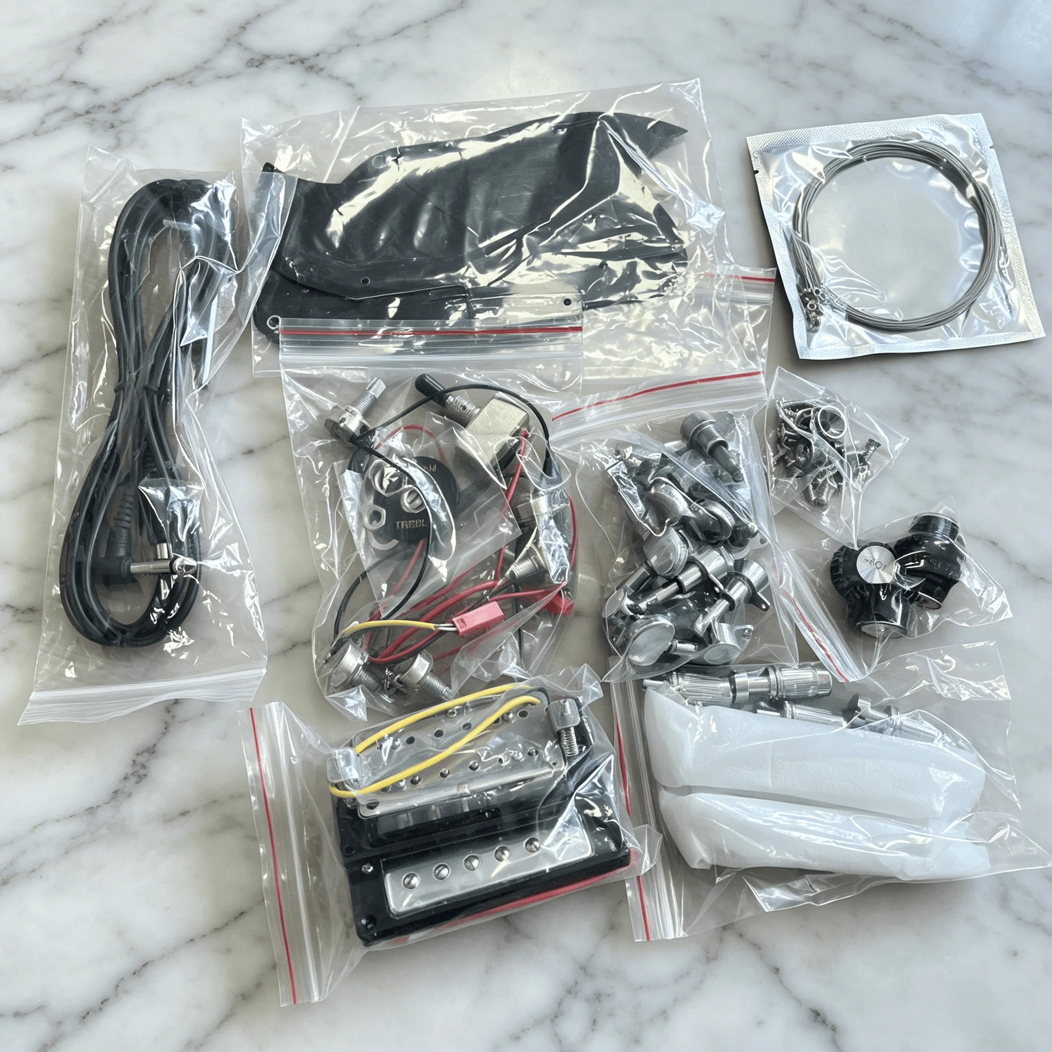 DIY Guitar Kit Unfinished Mahogany Body Rosewood Fretboard Complete Parts for Custom WorldwideBuilding Free Shipping view 3