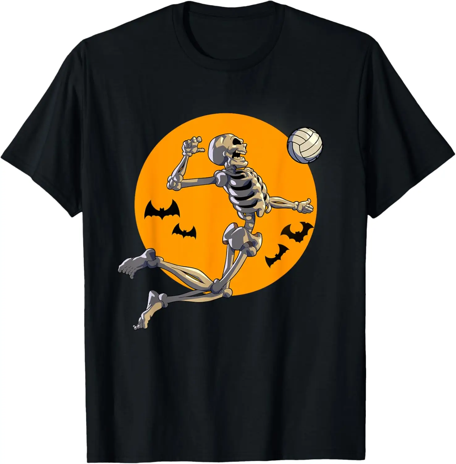 

Volleyball Skeleton Women Men Volleyball Player Halloween