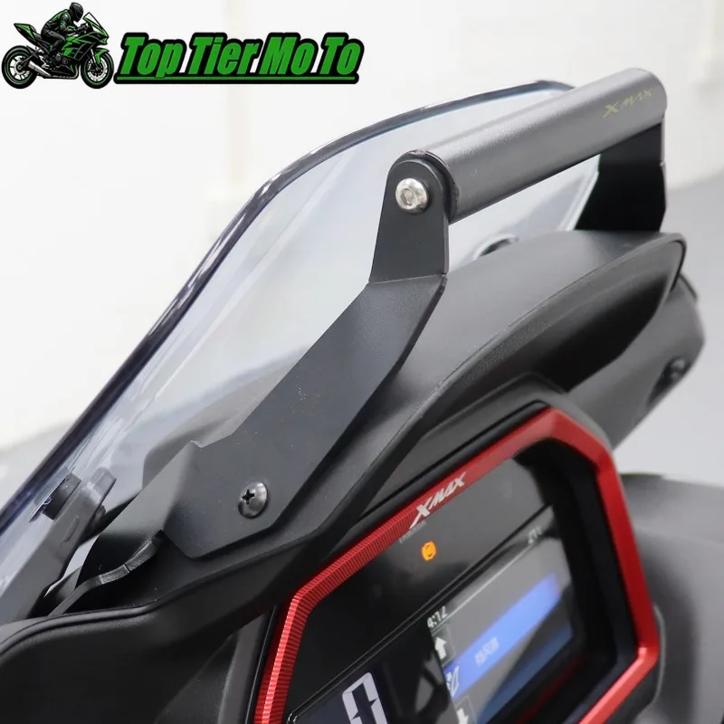 Motorcycle Accessories Phone Navigation Stand Handle Extension Rod Fit For YAMAHA XMAX300 X-MAX XMAX 300 2025-2026