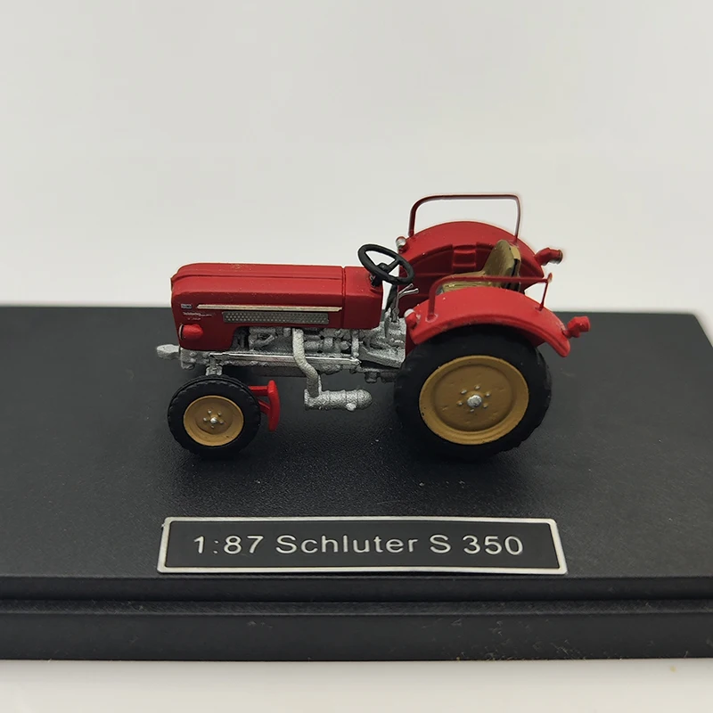 1:87 Scale Resin Germany Schluter S 350 Tractor Toys Cars Model Classic Adult Nostalgia Souvenir Collectible Gift Static Display