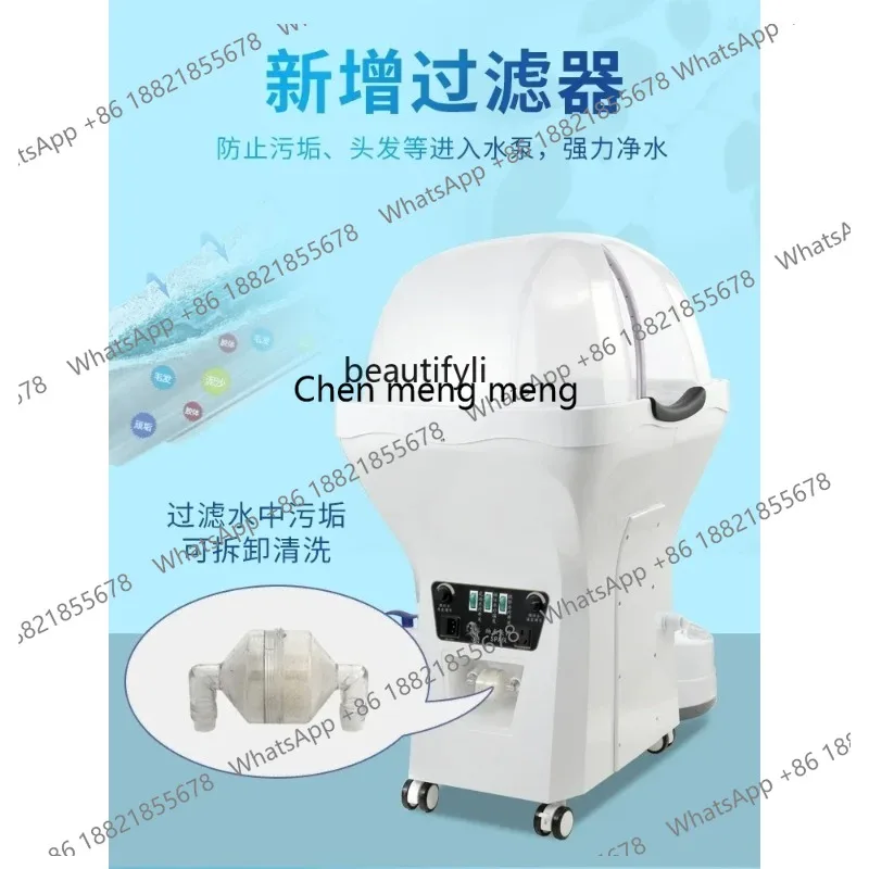 LHY26 ss New Head Therapy Spa Fumigation Instrument Hair Care Hair Care Center Water Circulation Balance PH Color Light Spa