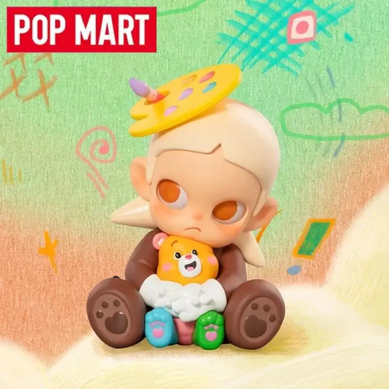 POP MART CareBears X Zsiga Series Blind Box Anime Action Figure Guess Bag Figurines Doll Desktop Decoration Cute Model Toys Gift