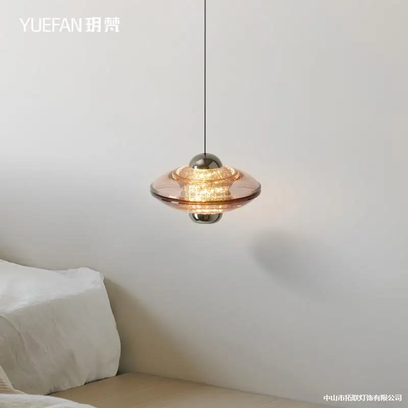 Suspension Lifting Bedroom Bedside Chandelier Minimalist Creative Personality Modern Eye Protection Entrance Bar Counter Small H
