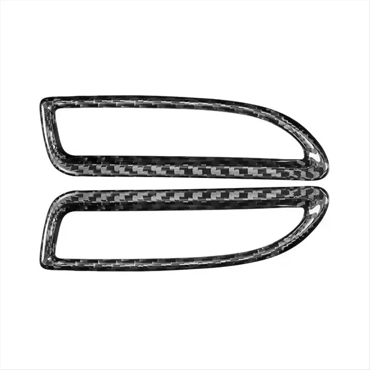 Super Sale Real Carbon Fiber Car Accessories Rear Fog Lamp Frame Trim-Small Decoration Protection for Fiat 595 2016+ view 4