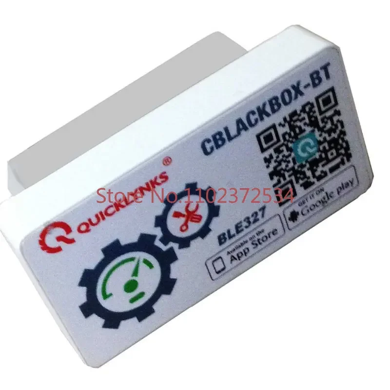 OEM Super BLE327 White color OBD2 Bluetooth 4.0 Auto Scanner Adapter with Car HUD Display Function for Android & IOS mobile