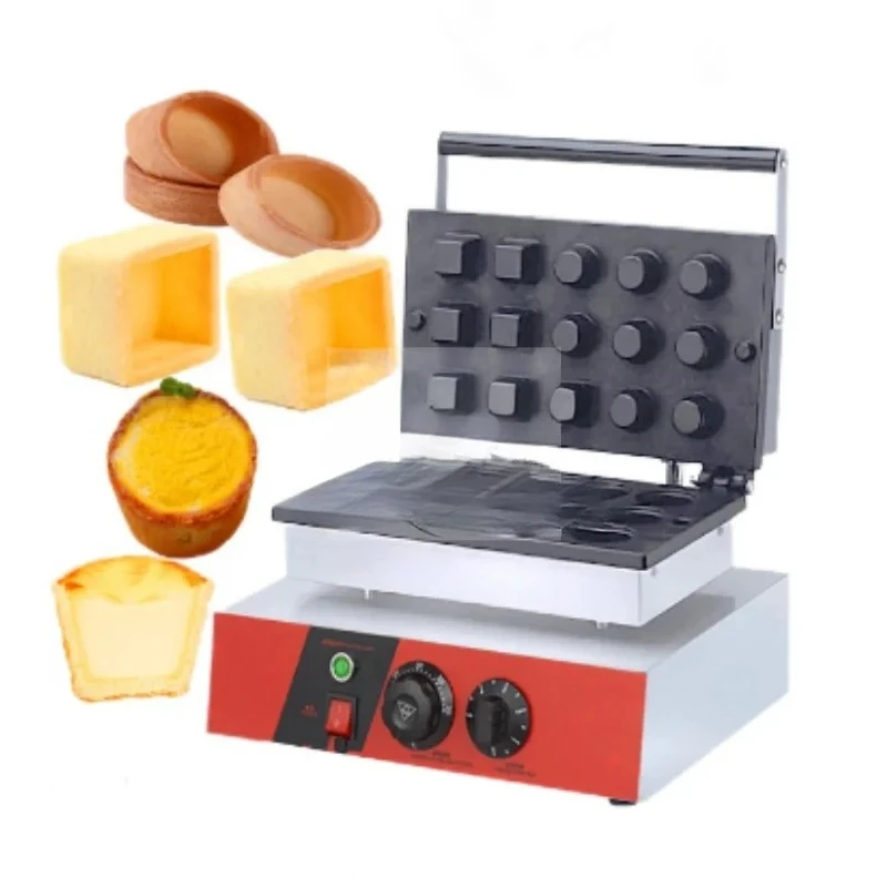 1500W Egg Tart Mold Cheese Tart Machine Tartlet Shell Bakery Machine Portuguese Egg Tart Skin Pressing Machine