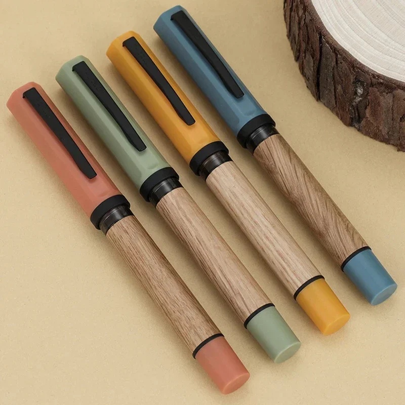 

Перьевая ручка JINHAO 58, деревянная ручка, подарок для письма