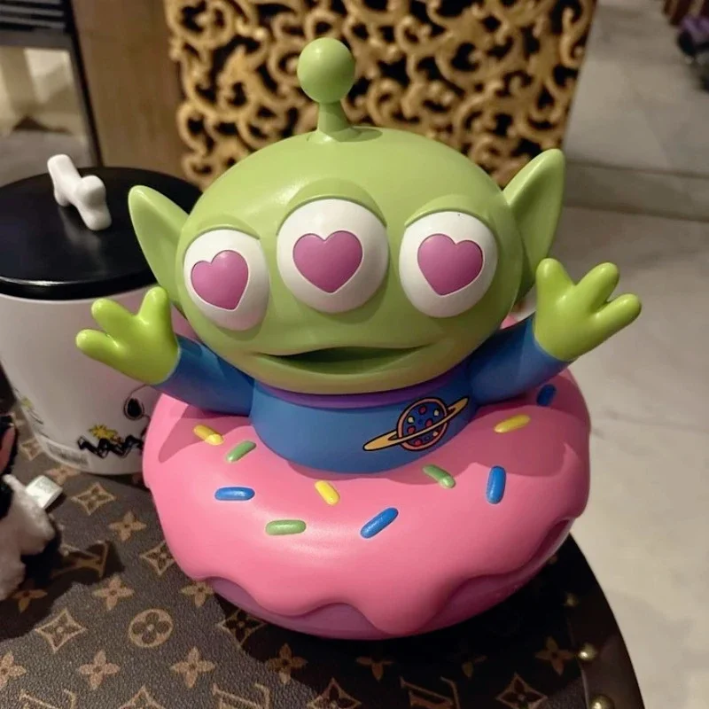 Anime Toys Story Alien Doughnut bedroom Bedside Night Lamp Desktop Model Ornaments Accompany Children Birthday Gifts