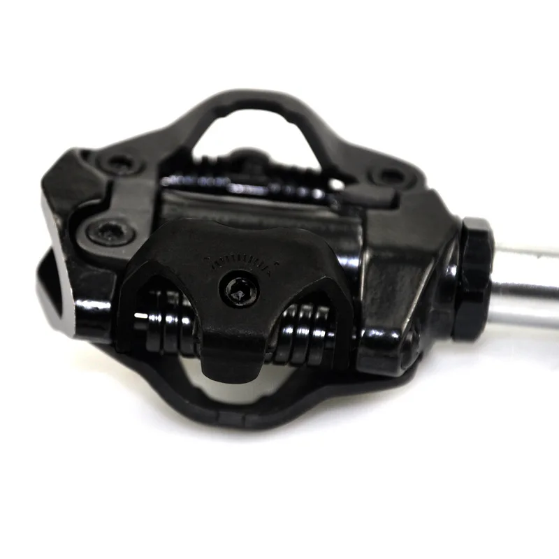 ENLEE Bicycle Lock Pedal 1 With Free Cleat For SPD System MTB Road Aluminum Anti-slip Sealed Bearing Lock Accessories