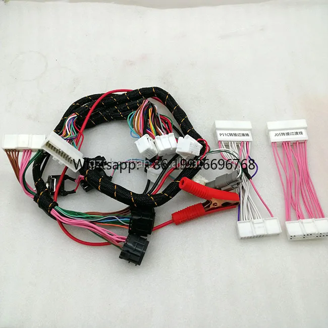 

J05 P11C J08E Engine Starter Wiring Harness Test Harness for SK200 SK330 SK450-8 Excavator