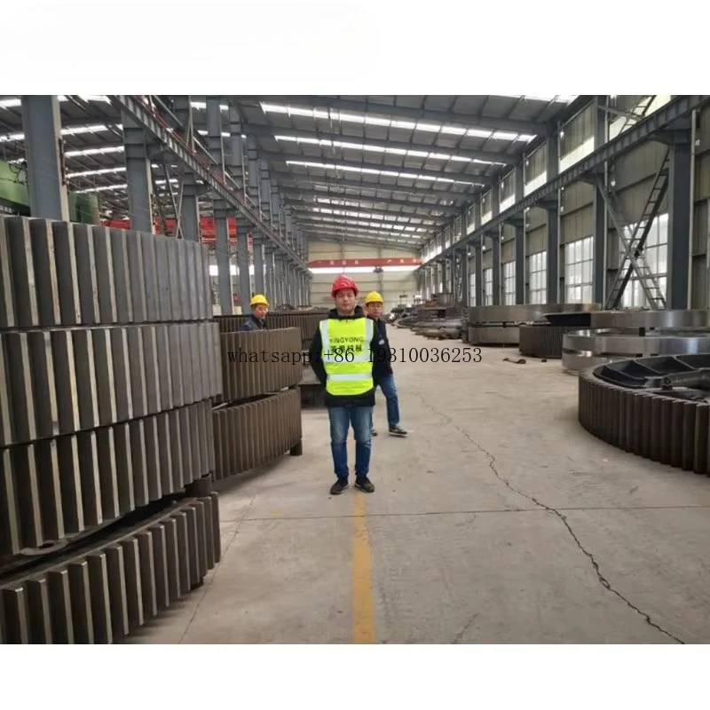Customize Rotary Kiln Ball Mill Big Gear Big Module Spur Gear / Large Diameter Girth Gear For Sale
