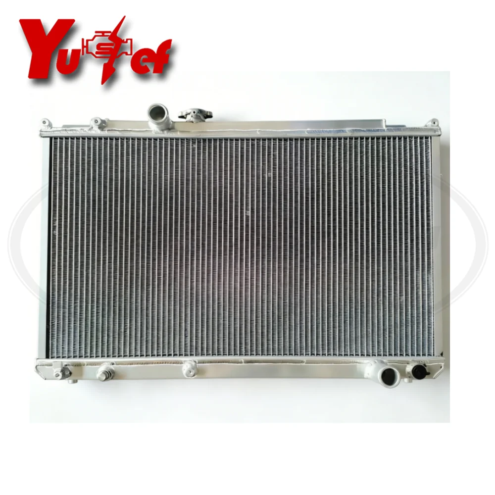 All aluminum radiator For TOYOTA/LEXUS JZX100 CHASER 1JZ MT 48mm # 16400-46500 16400-46501