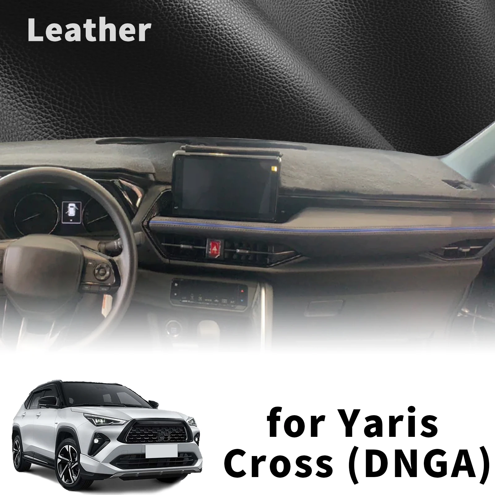 

for Yaris Cross DNGA (Not Fit for TNGA-GA-B) High Quality Dashboard Cover Dashmat Sunshade Anti‑UV Protector Dash Mat Pad