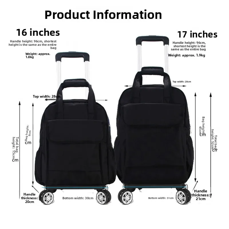new-large-capacity-women's-travel-bag-with-pull-rod-double-shoulder-bag-for-business-trips-durable-polyester-luggage-bag