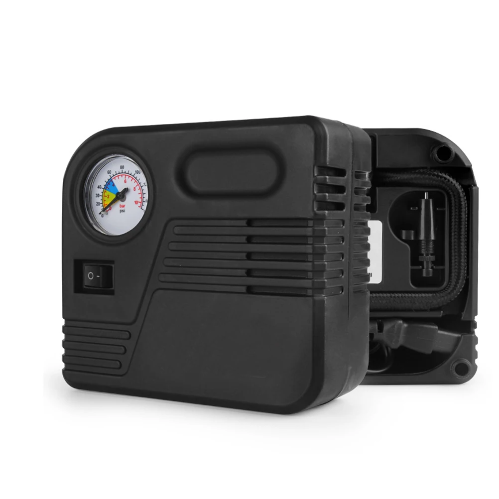

12V Electric Air Compressor Tire Inflator High Pressure Lightweight Portable Power Inflatable Pump for Car Motorcycle Bike Auto