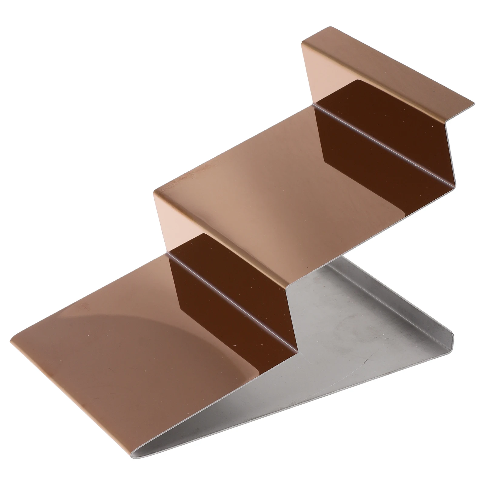 

Display St Purse ganizer Shelf Counter Closet Rack Stainless Steel Trapezoidal Design Material Modern Style