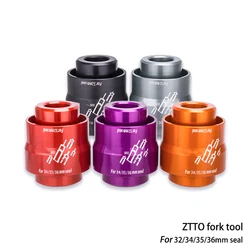 ZTTO Bike Suspension Front Fork Dust Seal Installation Tool Kit Gray