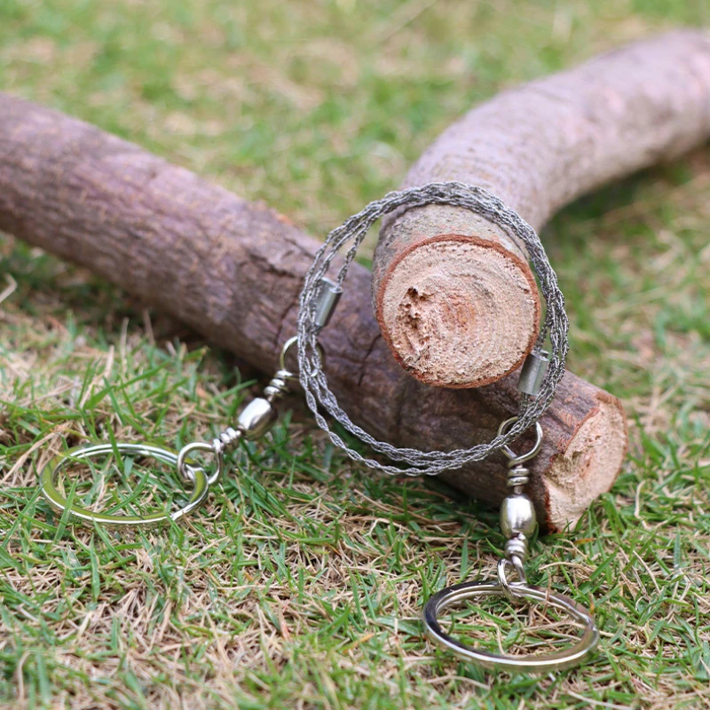 

4-жильная проволочная пила, 53 см, аварийная бензопила из ферросплава с эргономичными стальными ручками, портативная карманная пила для кемпинга/охоты