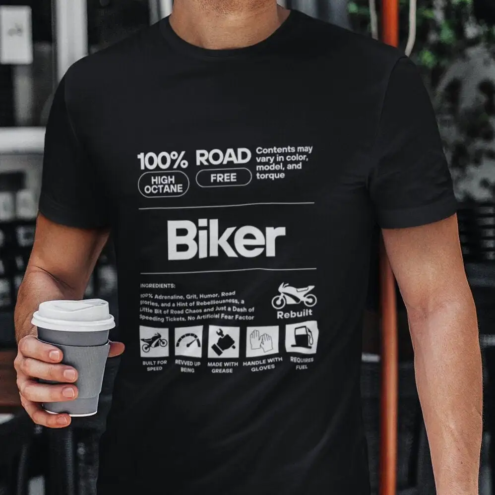 Funny Biker T Shirt Definition Motorcycle s Men MotorcyclisT Enthusiast for Him