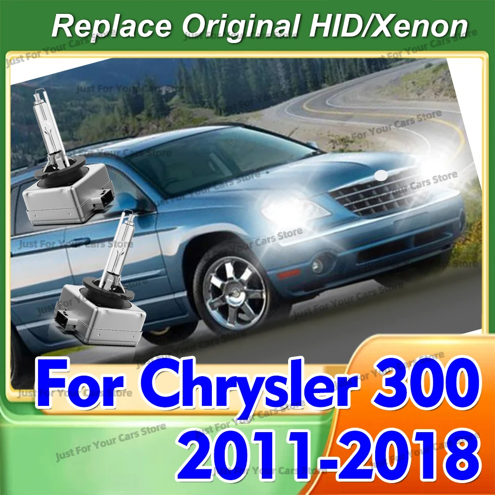 

2x HID Xenon Headlight Bulbs 6000K 8000K 10000K D3S D3 Fast Bright Lamp For Chrysler 300 2011 2012 2013 2014 2015 2016 2017 2018