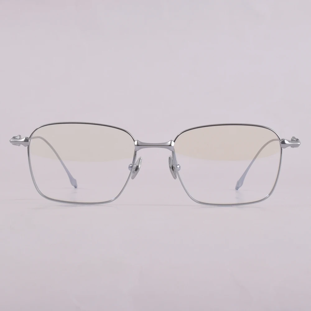 GENTLE ICC Titanium Ultra Light Glasses Frame Women Men Anti blue light Square Optical Glasses ABA  Eyeglasses