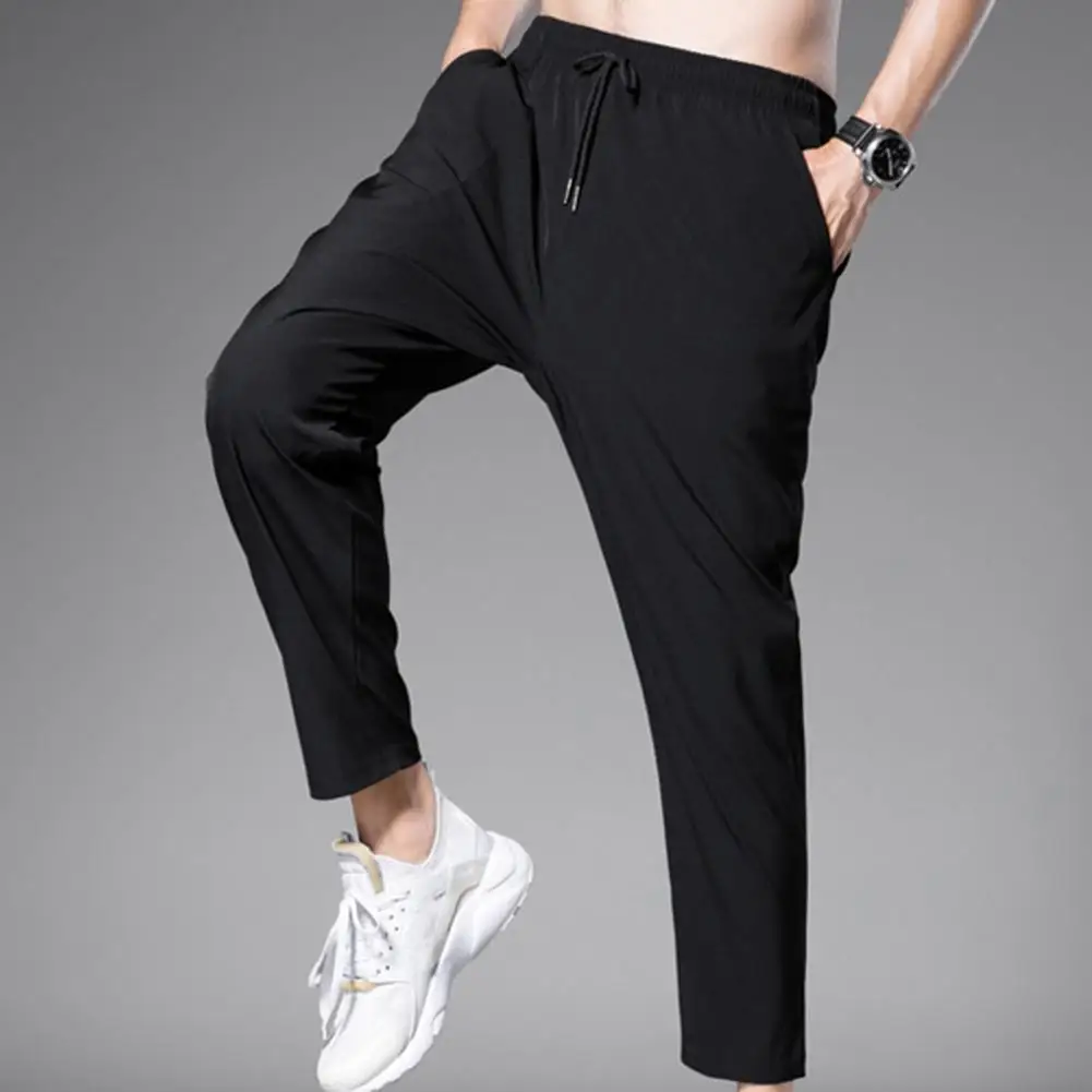 

Sports Pants Ice Silk Casual Pants Thin Style Casual Sport Long Trousers