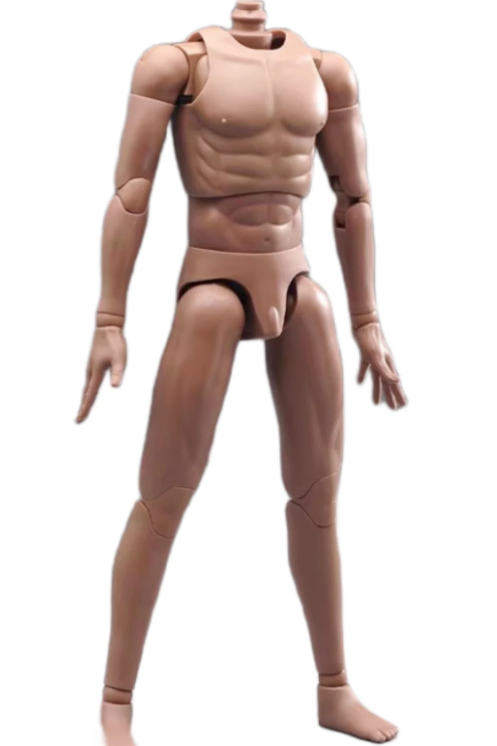 

HiPlay DT 1:6 Scale Male Jointed Action Figure Body -Men's Body Shape Wheat Colour DT002