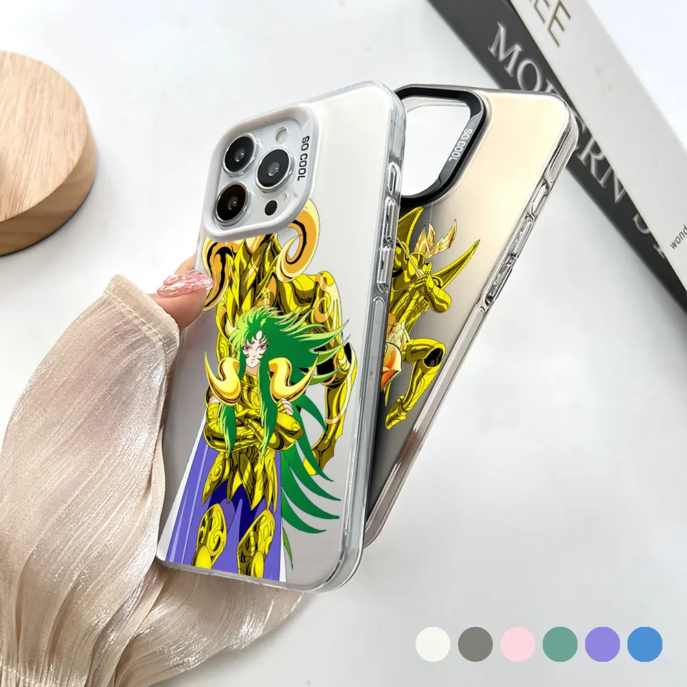 Cartoon S-Saint Seiya PHONE CASE FOR Samsung Galaxy A73 A72 A71 A55 A54 A53 A52 A51 A35 A34 A33 A32 A31 A305 A30 A25 A24 S 5G